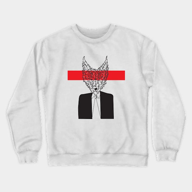 Wolf in Men's Clothing 4 Crewneck Sweatshirt by riomarcos